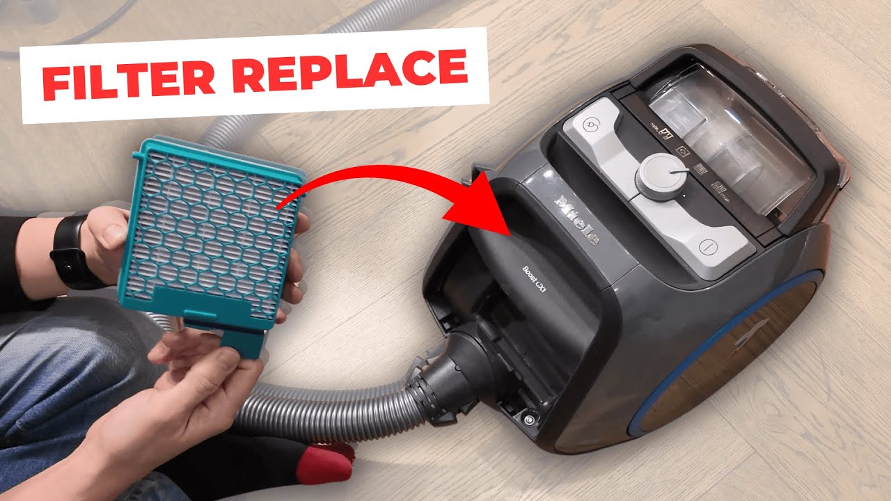 Replace Miele CX1 Boost HEPA Filters - Fix Smells and Suction Problems