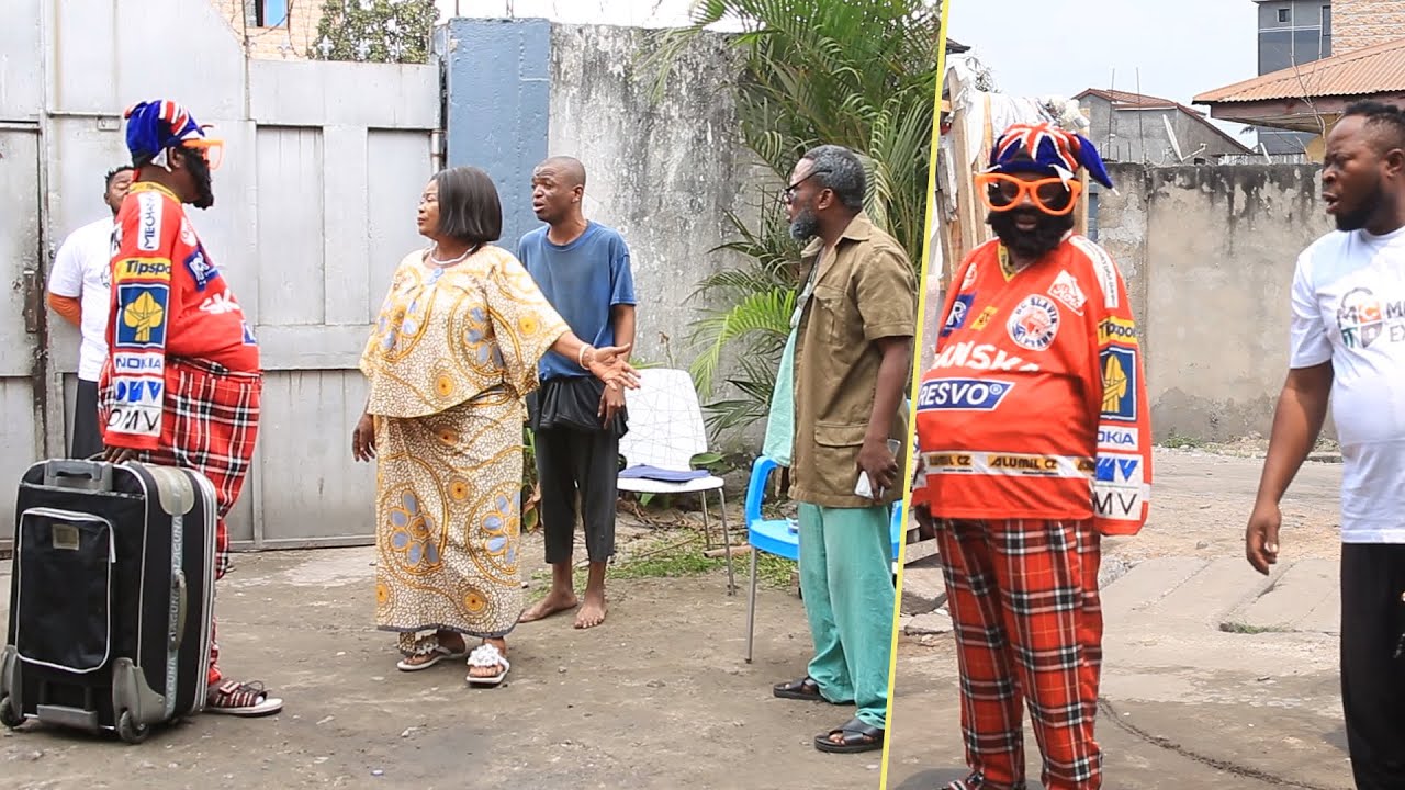 AWUTI POTO AYE KOKUNDA MOTO I GAG CONGOLAIS I COMEDIE NOUVEAUTE I AMBULANCE PRODUCTION