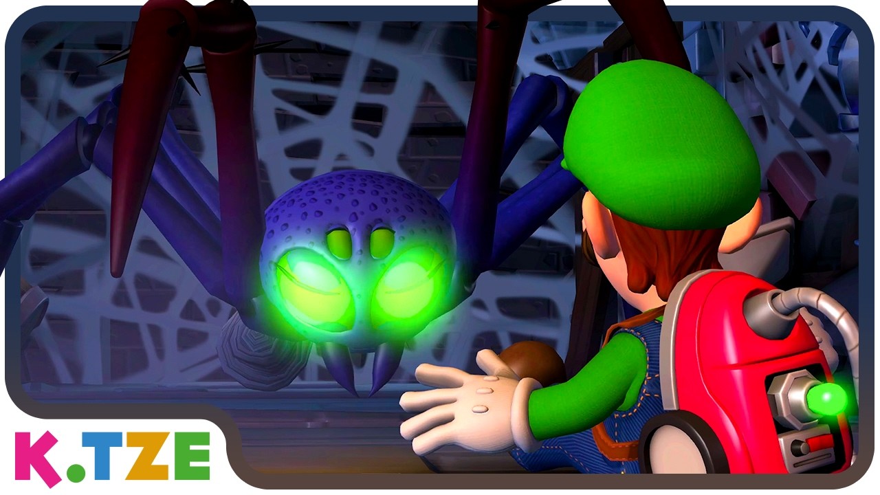 Was für eine große Spinne 😳🕷 Luigi's Mansion 2 HD | Folge 7