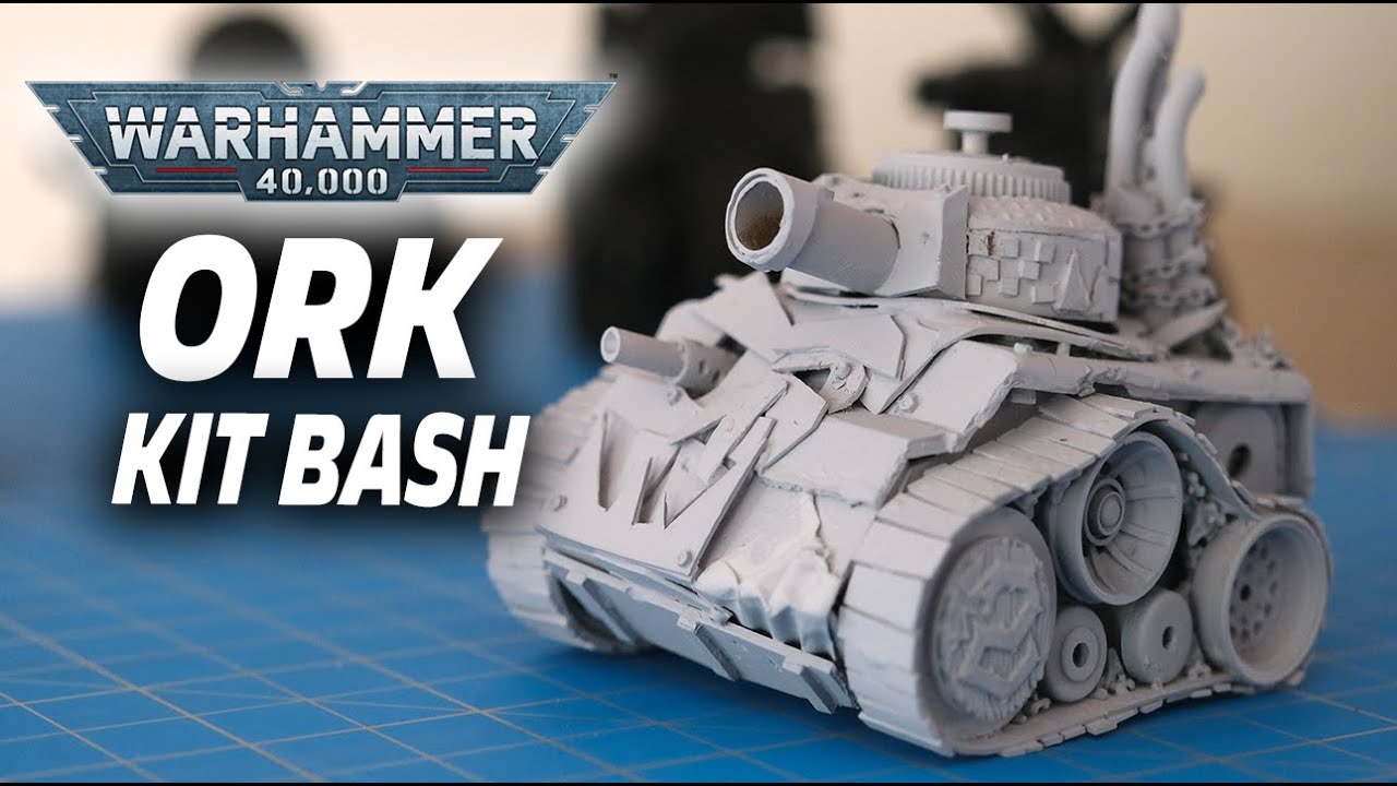 WARHAMMER 40K ORK KIT BASH TANK