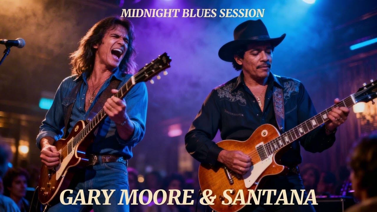 Gary Moore & Santana - MIDNIGHT ANALOG BLUES 