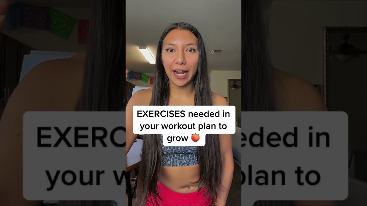 Grow Your Glutes and Get Small Waist, Workouts to Grow Glutes #growglutes #losefat #shorts