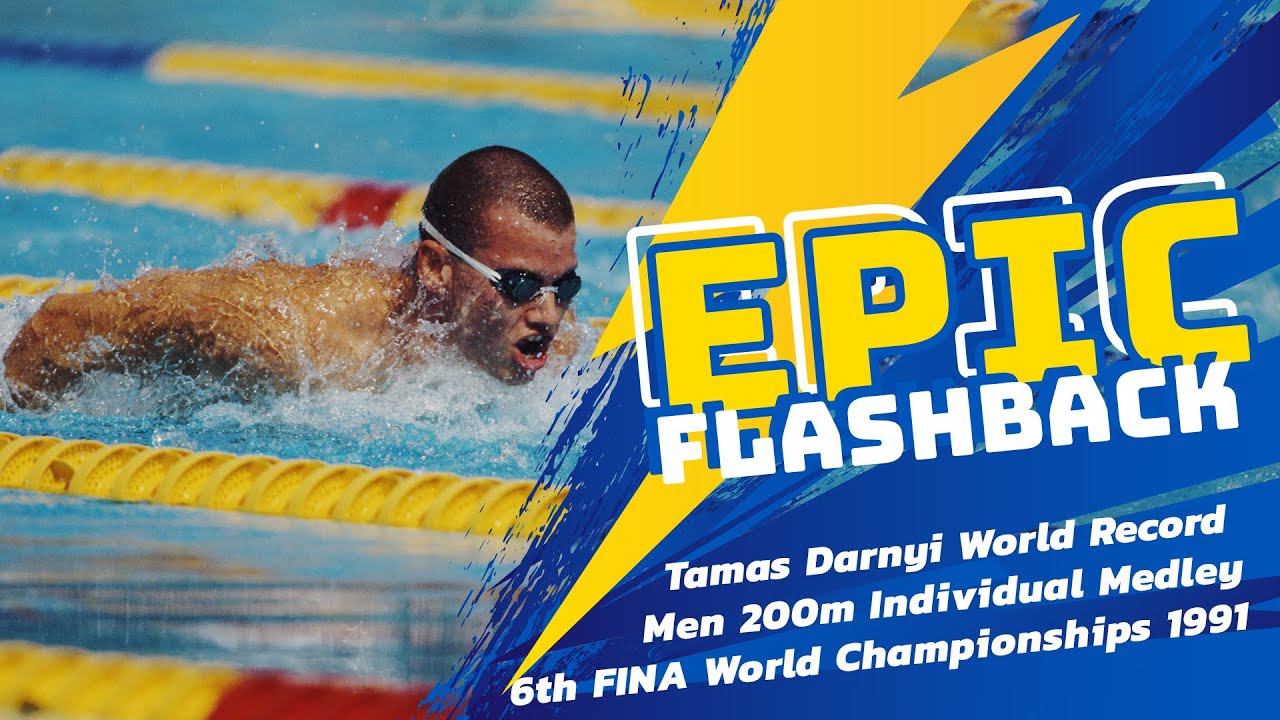 Epic Flashback: Tamas Darnyi’s World Record at 1991 FINA Worlds
