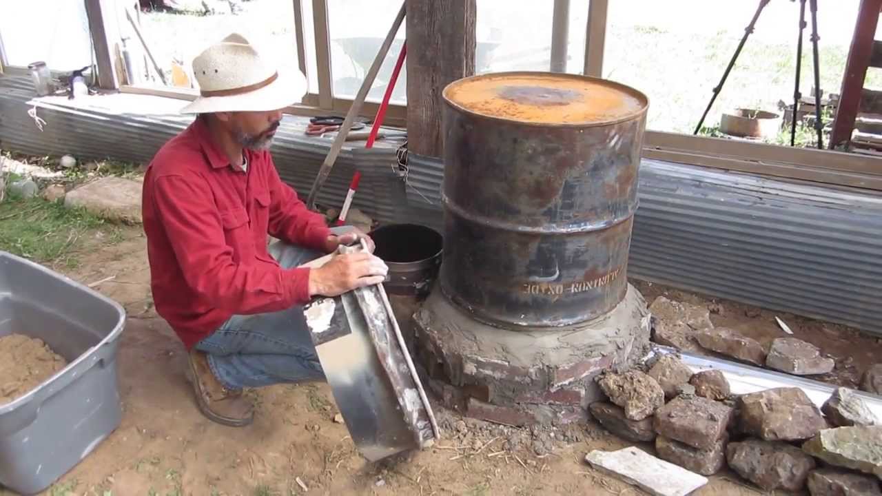 Building a Rocket Mass Heater