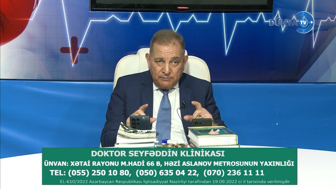 Seyfəddin Əsəd  DTV Alo Doktor  06 02 2026