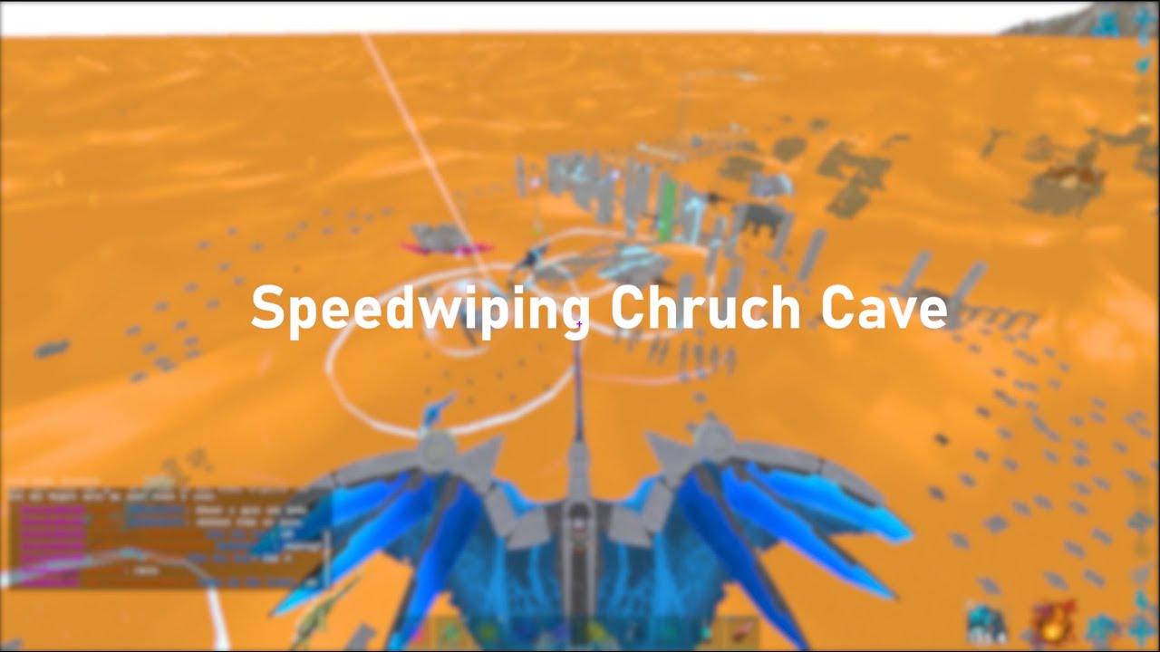 Speedwiping Church Cave | Ark Unofficial | Astro PvP 100x