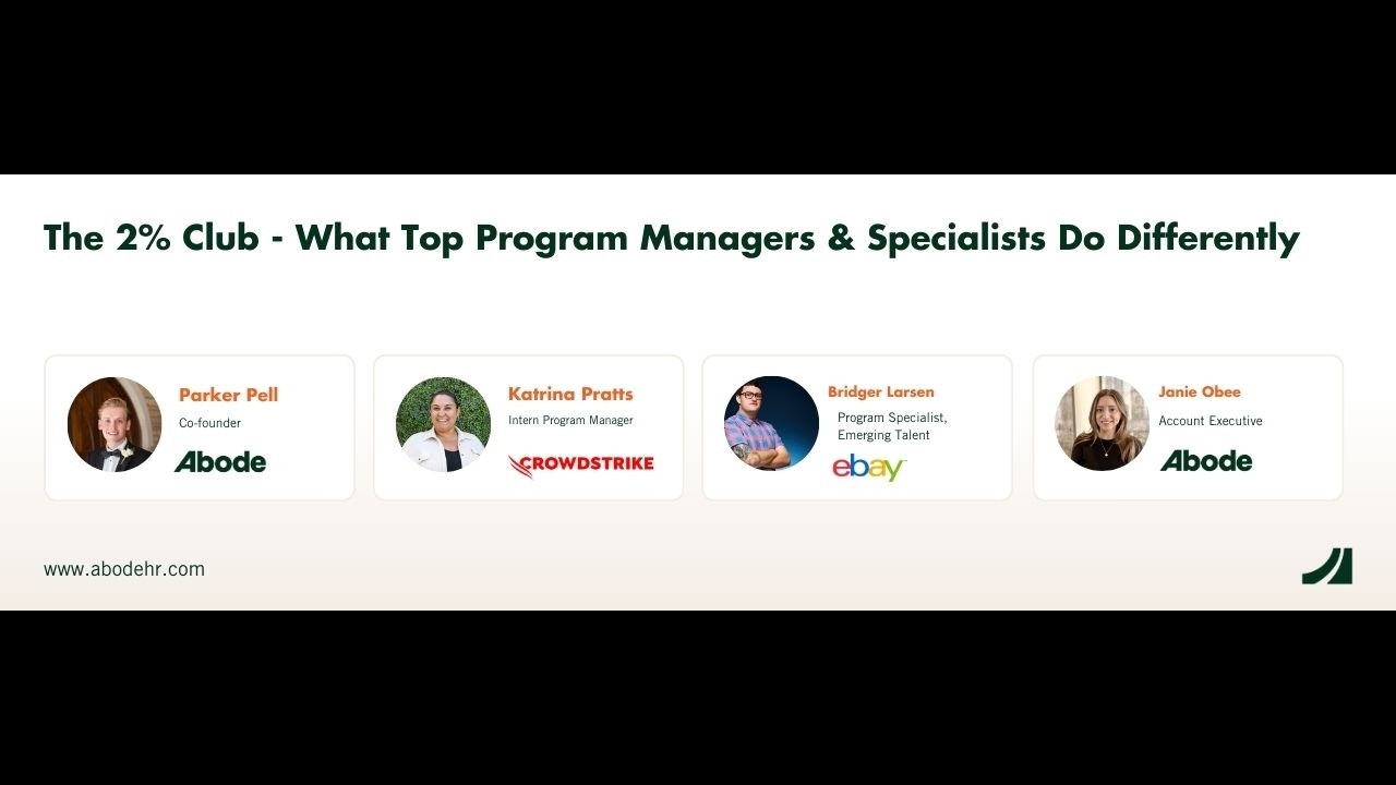 The 2% Club: What Top Program Managers Do Differently