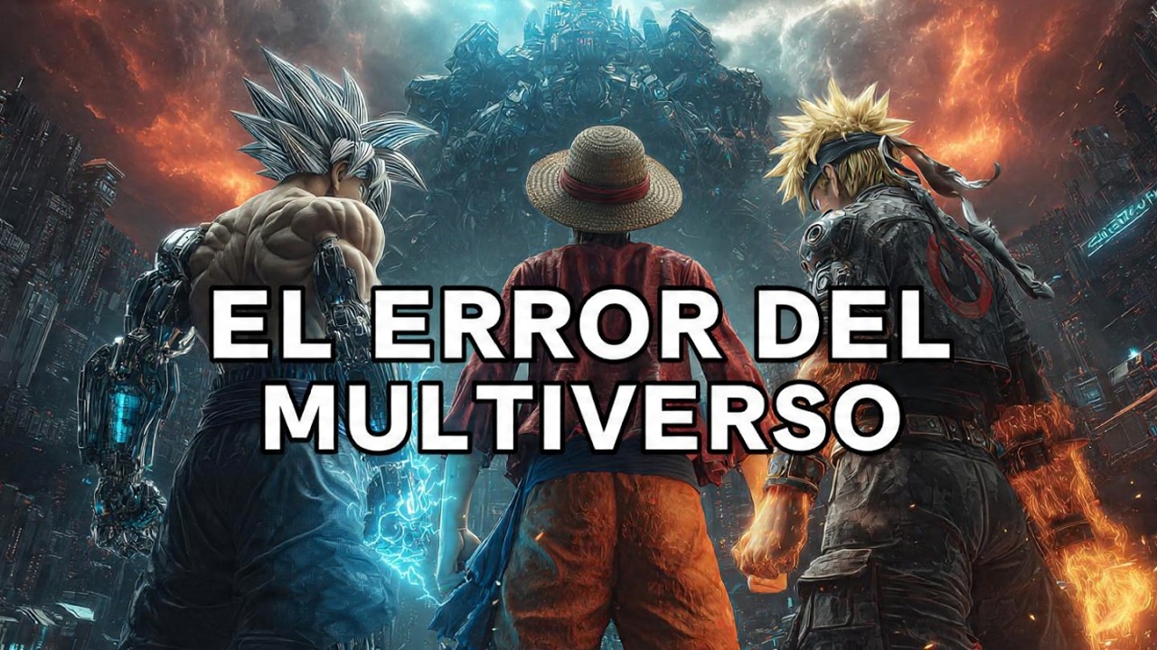 Multiverso anime: Goku, Naruto y Luffy vs. El Borrado Total