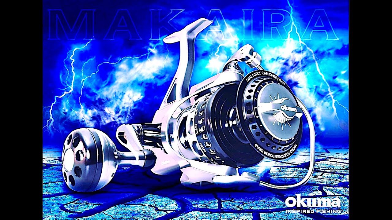 Makaira Spinner - The Toughest Reel on Planet Earth by Okuma!