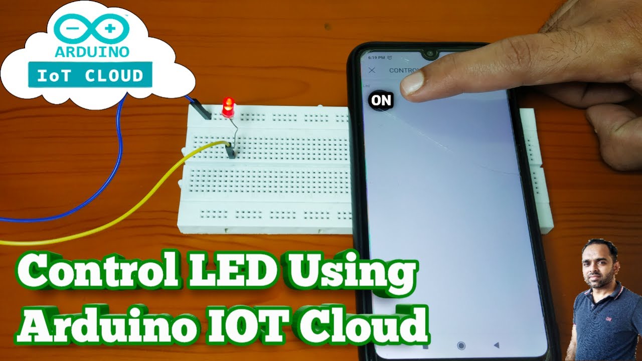 Управление светодиодом с помощью Arduino IOT Cloud и ESP8266 | Проекты Arduino IOT Cloud