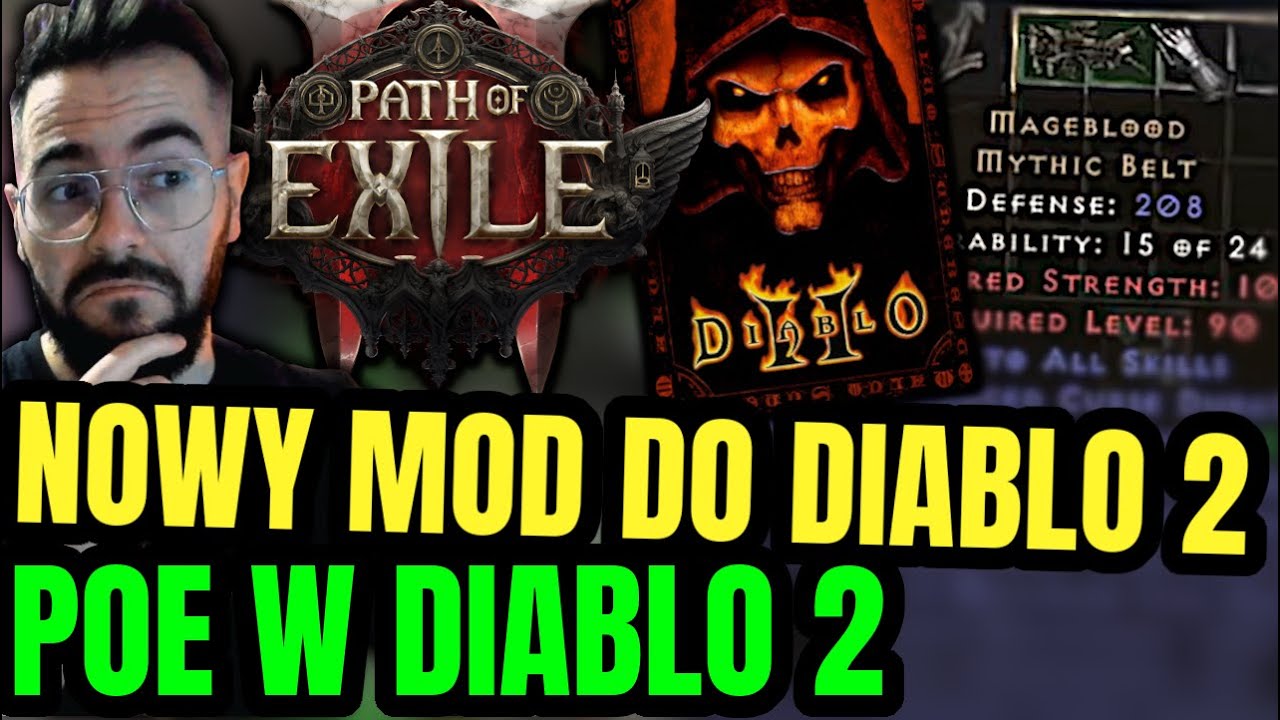 Path of Exile w DIABLO 2?! Ten MOD do DIABLO 2 może być HITEM *Project Diablo 2: Sanctuary of Exile*