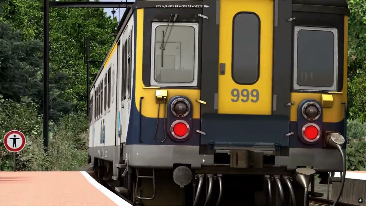 Train Simulator 2025 | AM Klassiek MR | Cityrail & Newlook | L124 | Brussel Zuid - Charleroi | BE |