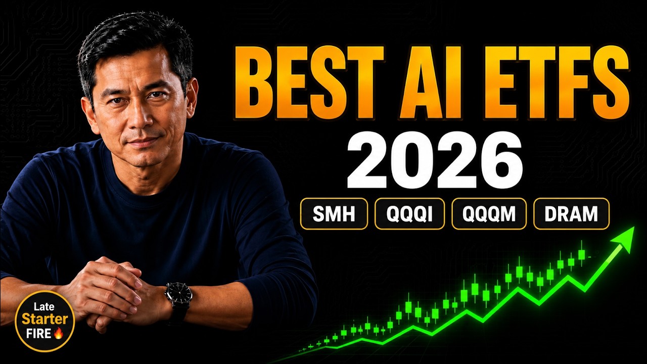 V8. Best AI ETFs 2026: SMH, QQQI, QQQM & DRAM Explained (Which One I Own)