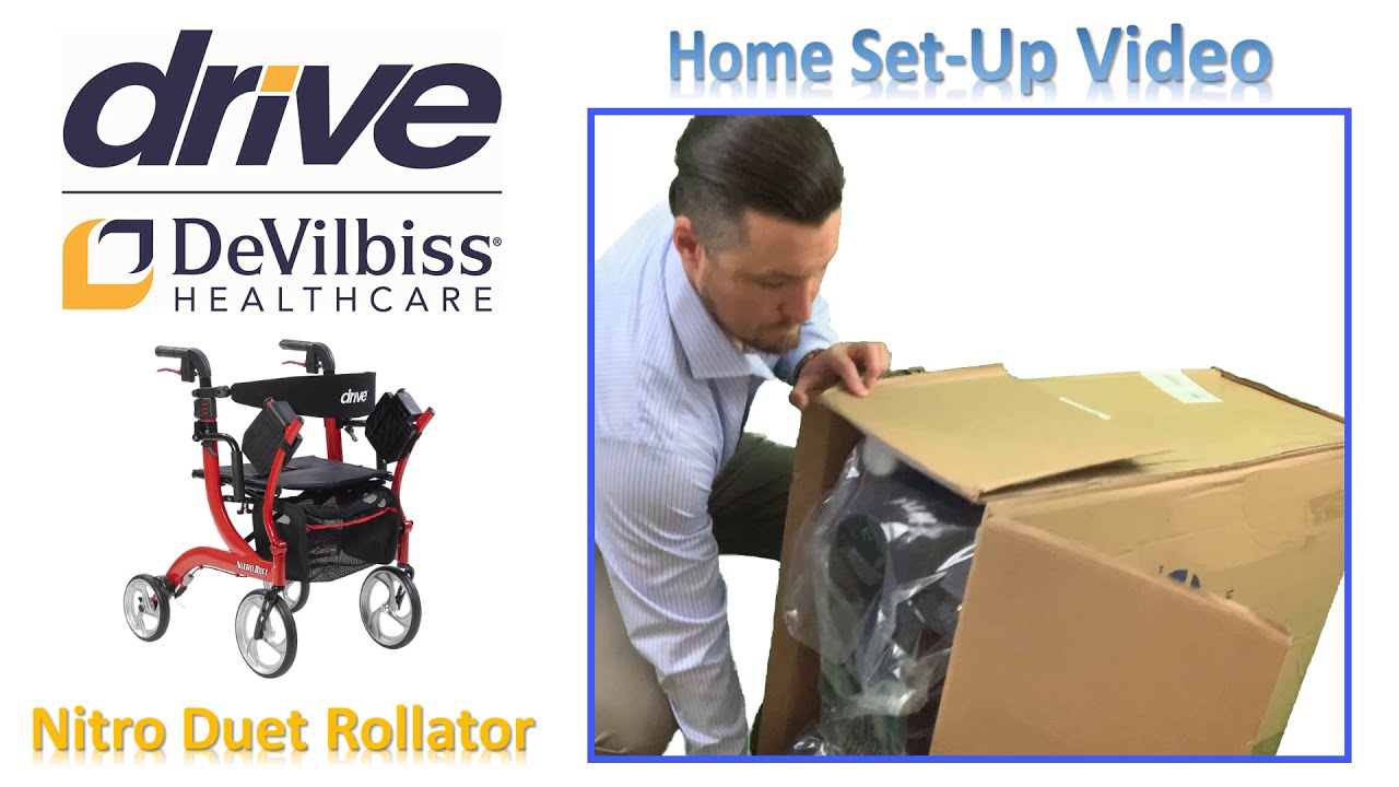 Nitro Duet Rollator Home Set-Up Video