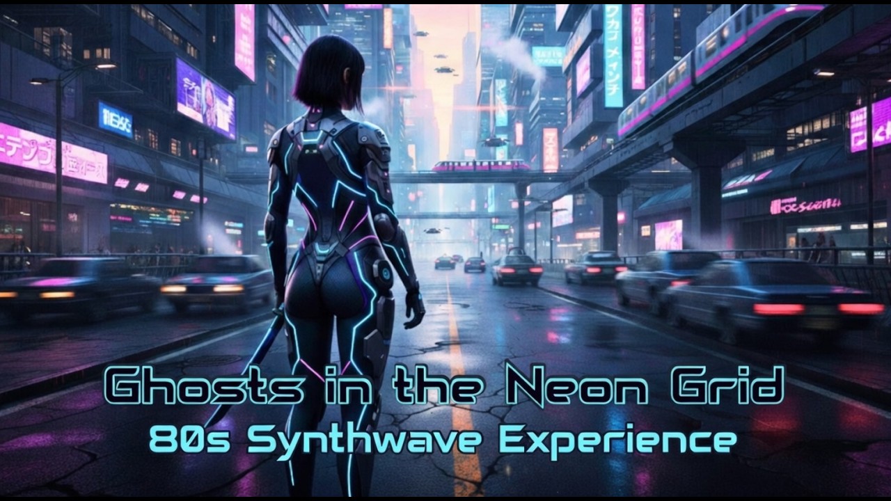 Ghosts in the Neon Grid – 80s Synthwave Experience 🌃⚡️
