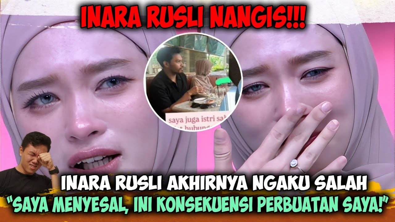 Inara Rusli Nangis Buka Suara❗❗  &ldquo;Ini Konsekuensi Perbuatan Saya!&rdquo; Wardatina Mawa Masih Murka