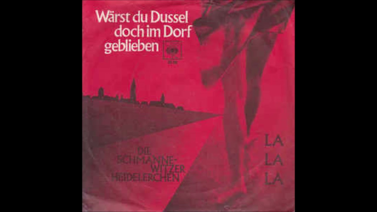 Die Schwanewitzer Heidelerchen  -  La La La  1968