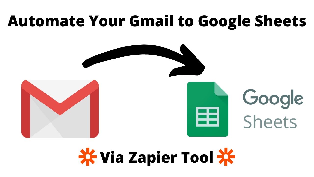How to Connect Gmail With Google Sheet | Zapier Tutorial 2020 | Automate Gmail with Google Sheets