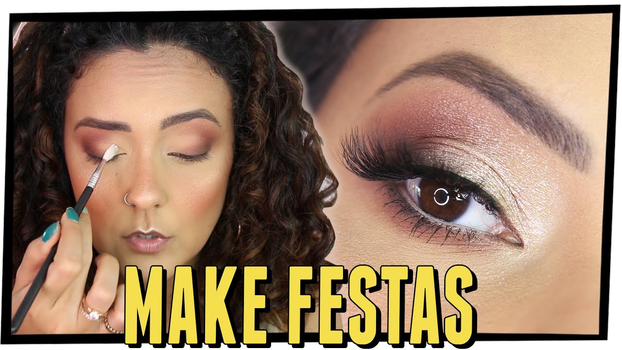 MAKE FÁCIL para FESTA de FIM de ANO
