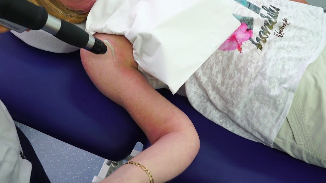 How shoulder pain can be treated with Shockwave Therapy. Coventry Clinic.