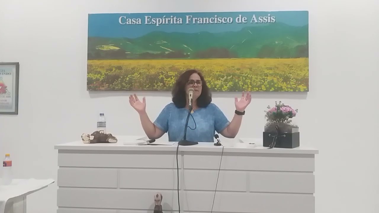 Meu reino não é deste mundo - Ângela - Palestra espírita 