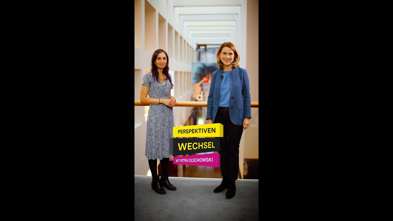 Perspektivenwechsel mit Petra Olschowski und der Journalistin und Autorin Gilda Sahebi