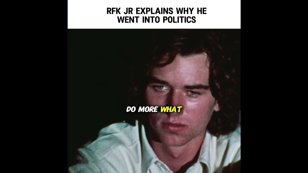 RFK Jr in RFK: Legacy #rfk #rfkjr #politics #jfk #president