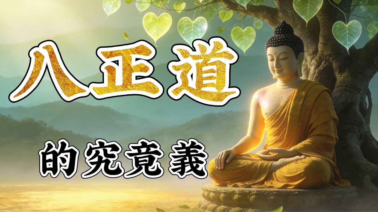 做了一輩子好人卻不安心？佛陀八正道揭開「正」字被誤解千年的真相 | #八正道 #佛教故事 #佛法 #修行 #開悟