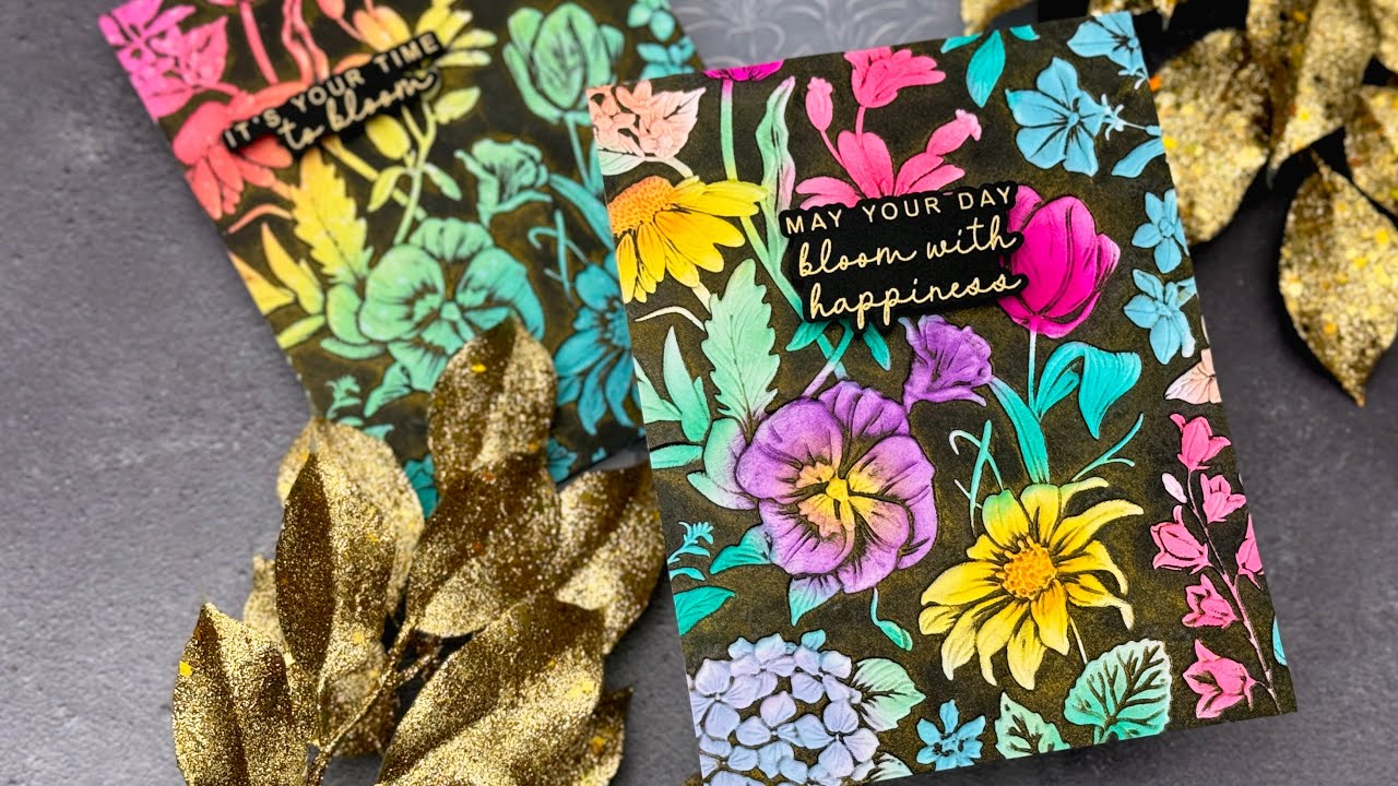 Embossing Folder Inking Ideas with Jess