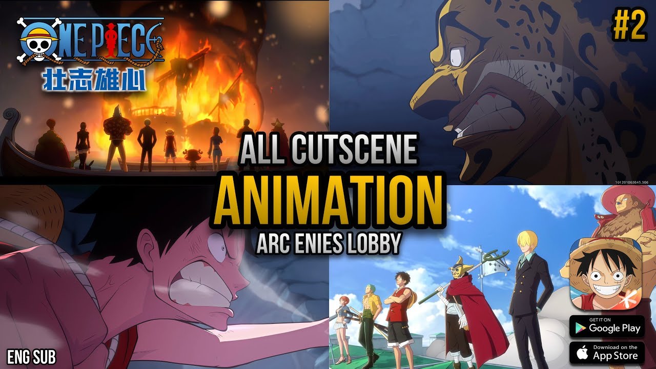 ALL CUTSCENE ANIMATION STORY MODE - One Piece Ambition Mobile Android/iOS (ENG SUB) PART 2