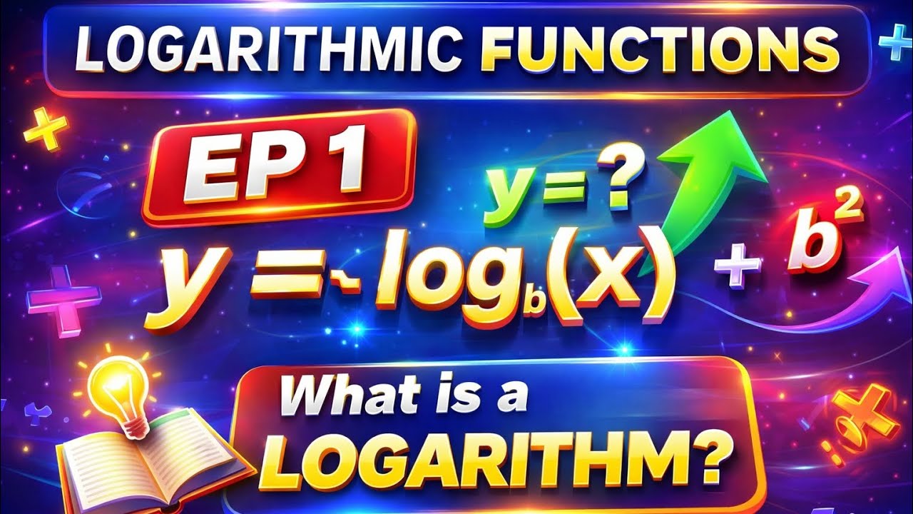 Logarithmic Functions EP 1 🚀 | What is Log?