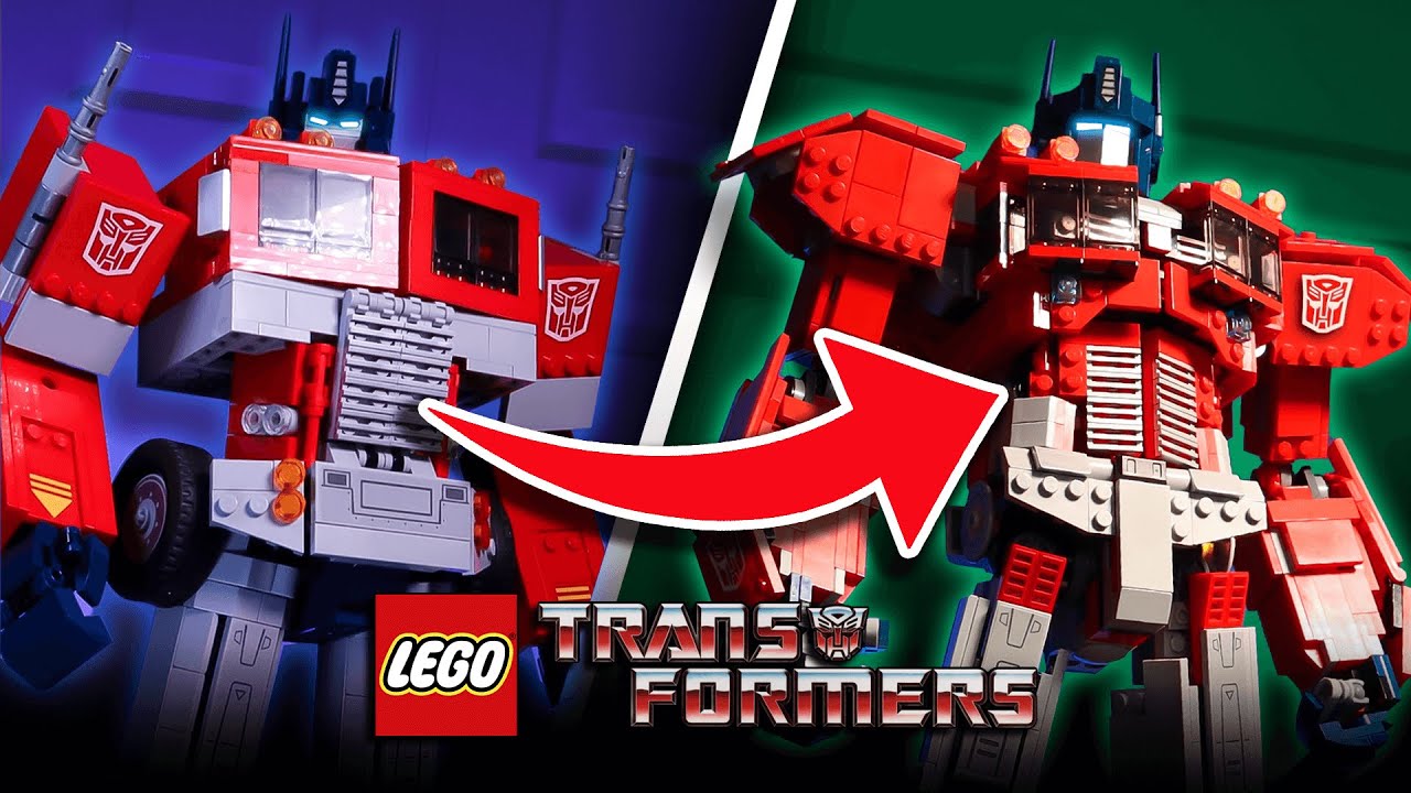 You NEED to do THIS to your LEGO OPTIMUS PRIME! Alt Build! [10302] [4K]