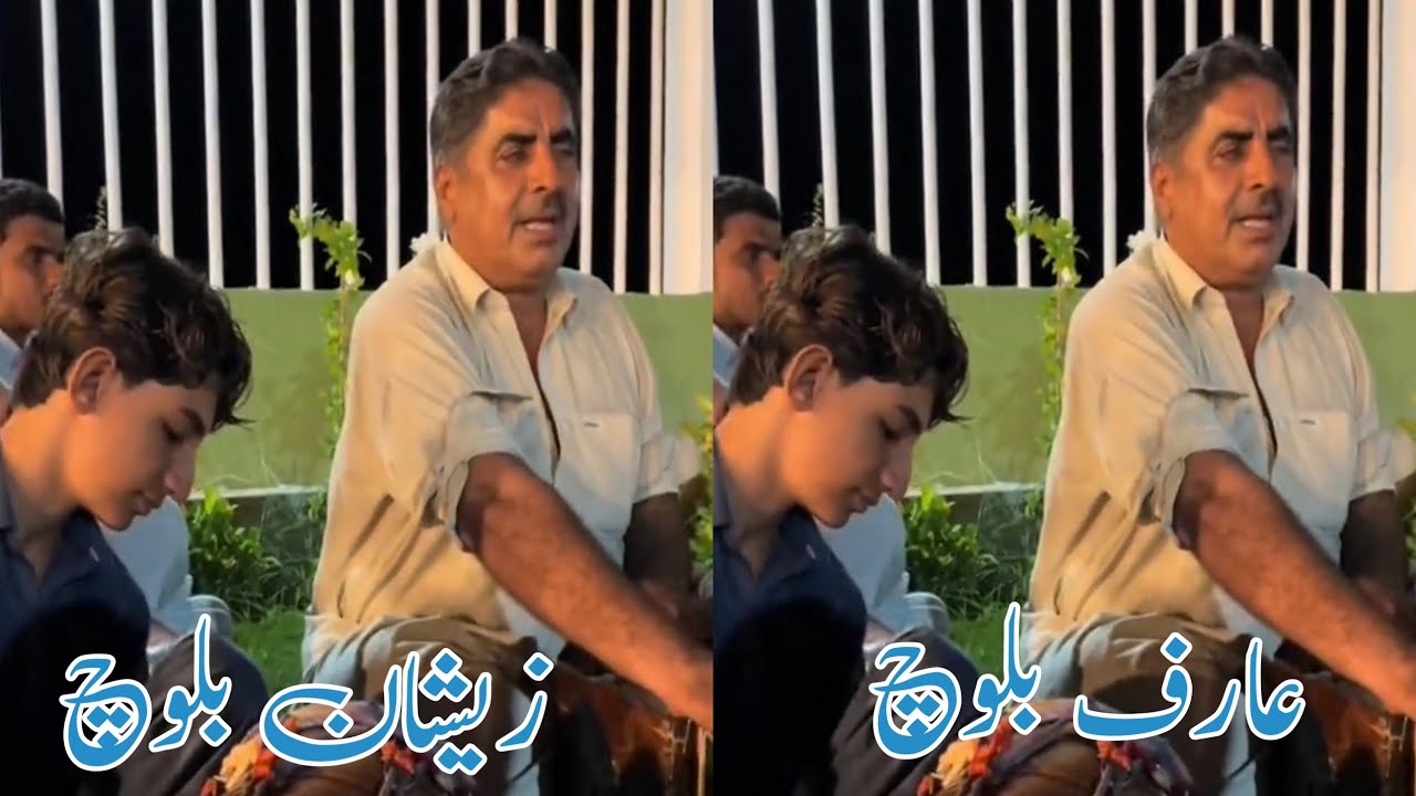 Arif Baloch | Tabla Zeeshan Baloch | New Balochi Ghazal Song 2023 | Baadshah official