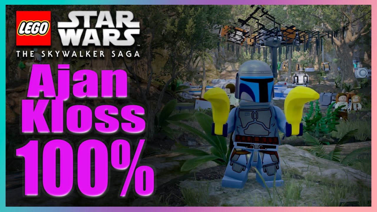 Ajan Kloss Resistance Camp 100% All Collectibles | LEGO Star Wars: The Skywalker Saga