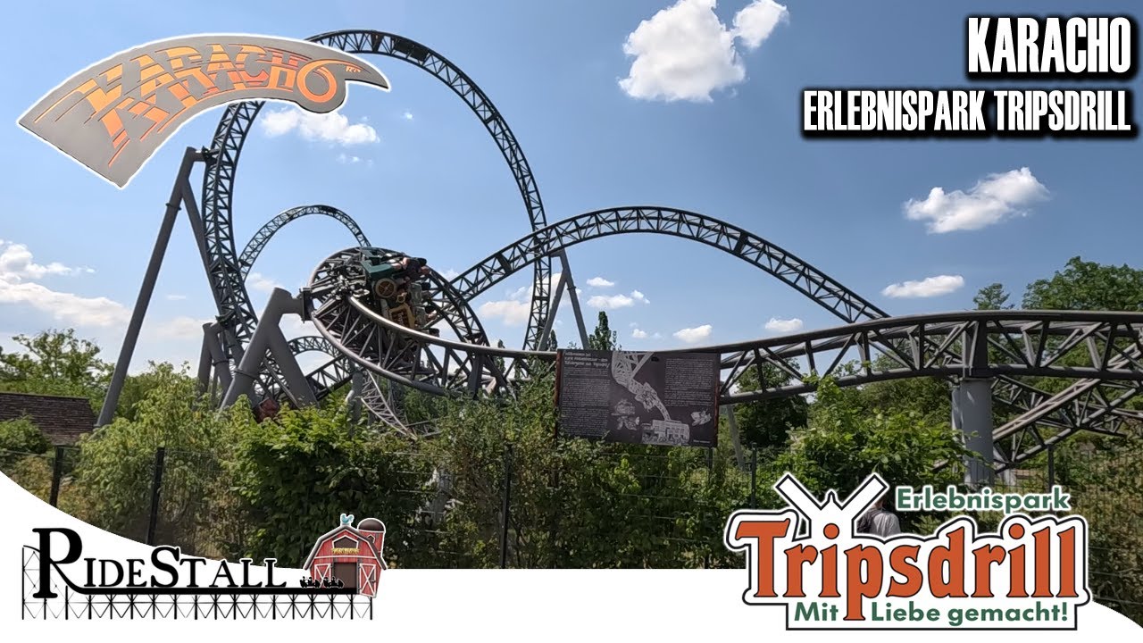 Karacho - die Katapult-Achterbahn im Erlebnispark Tripsdrill | POV Onride