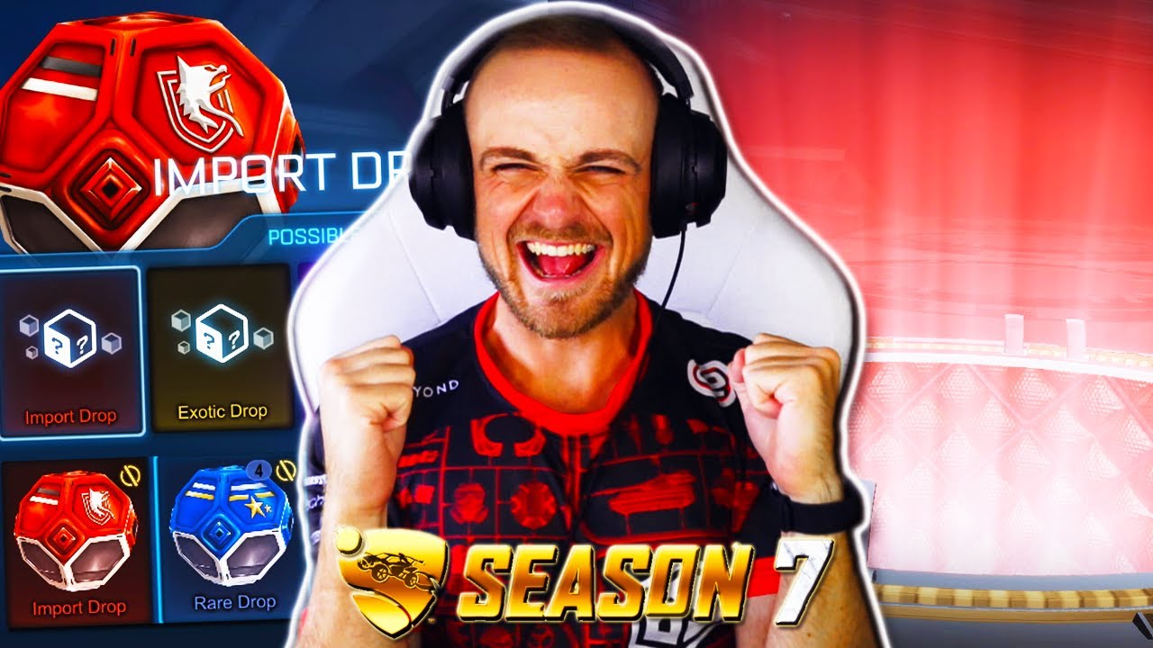 Opening ALL of My *NEW* SEASON REWARDS in Rocket League! - Completing ALL Challenges in Season 7!