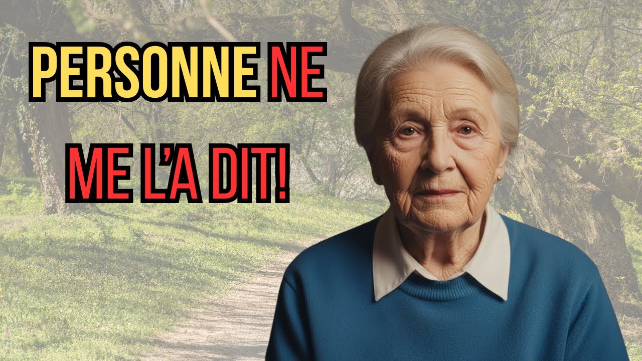 J’ai 85 ans… et voici ce que j’ai compris trop tard