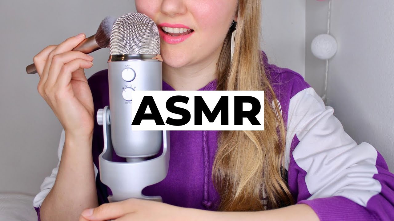 ASMR SUOMI - H&Ouml;P&Ouml;TTELY&Auml; KUISKATEN & MIKIN SIVELY&Auml; 💜  Whispering in Finnish & Mic Brushing 💜