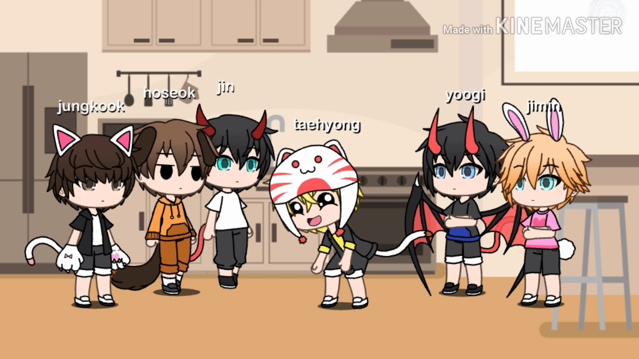 Bts  [ligação gacha life]especial de Halloween