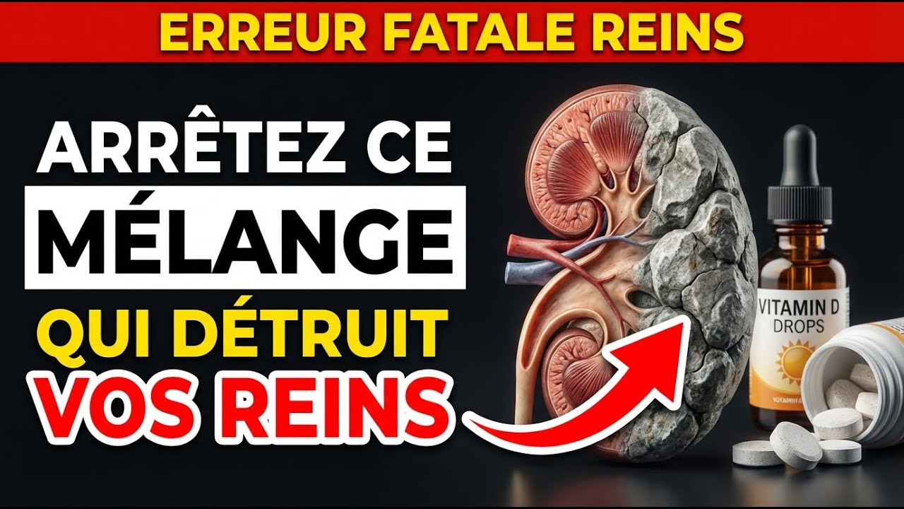 Vitamine D & Calcium : L'Erreur Fatale Qui Calcifie Vos Reins