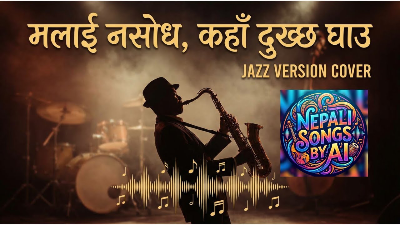 Malai Nasodha Jazz Version Cover by AI| Narayan Gopal | | Nepali Song Cover BY AI