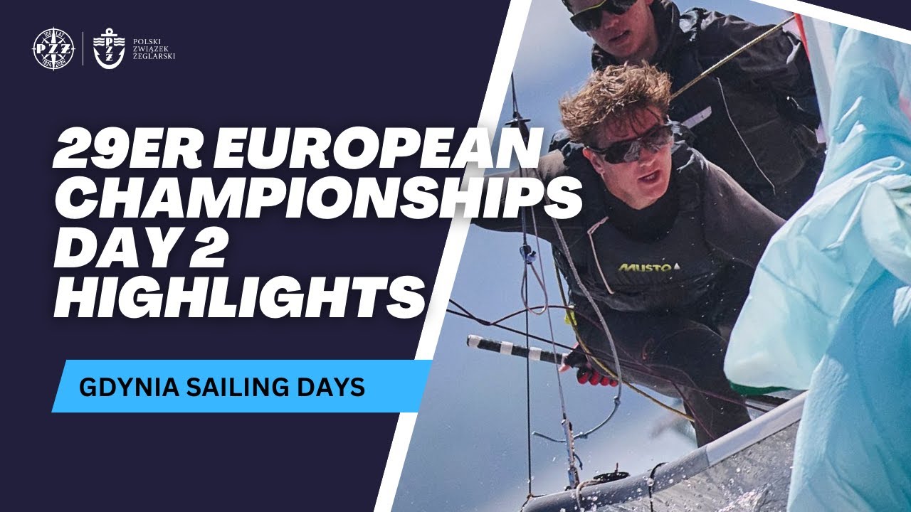 29er European Championships DAY 2: Today, we had to find our way on the waves.