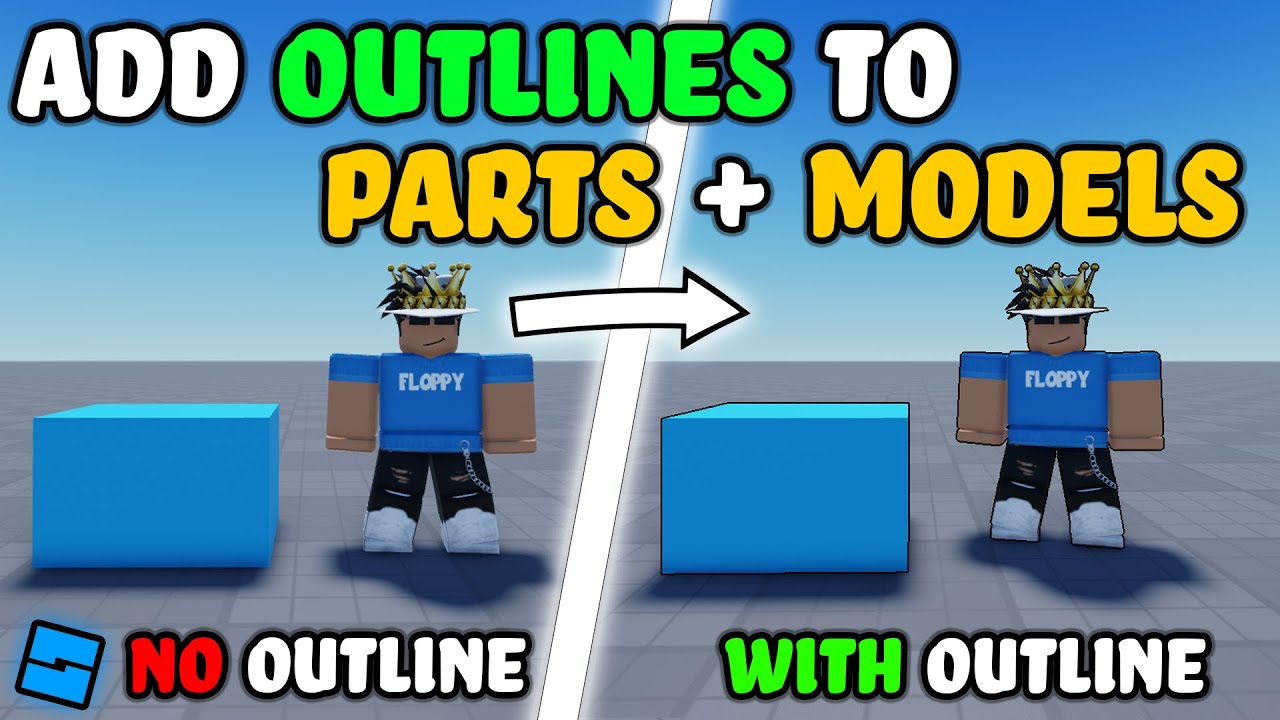 How to add OUTLINES to Parts and Models | Roblox Studio Tutorial