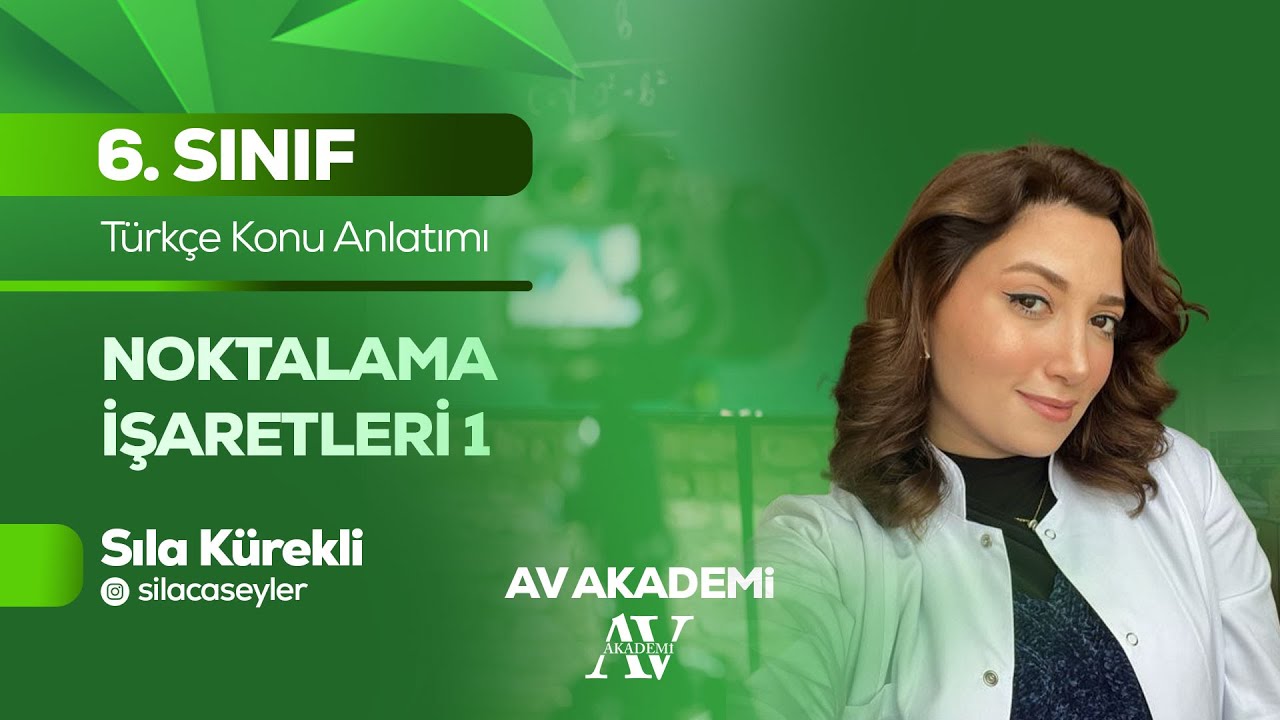Av Yayınları | 6. Sınıf Türkçe Konu Anlatımı | Noktalama İşaretleri 1