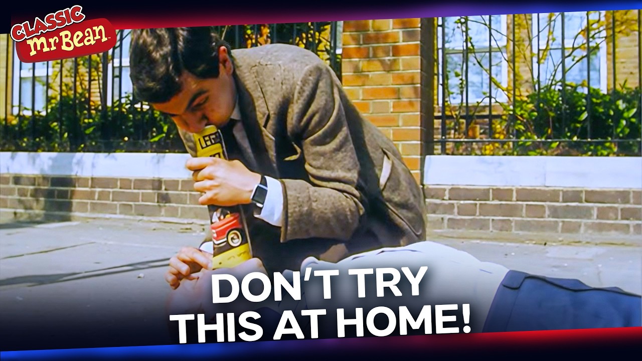 Bean and the First Aid Fiasco | Classic Mr Bean