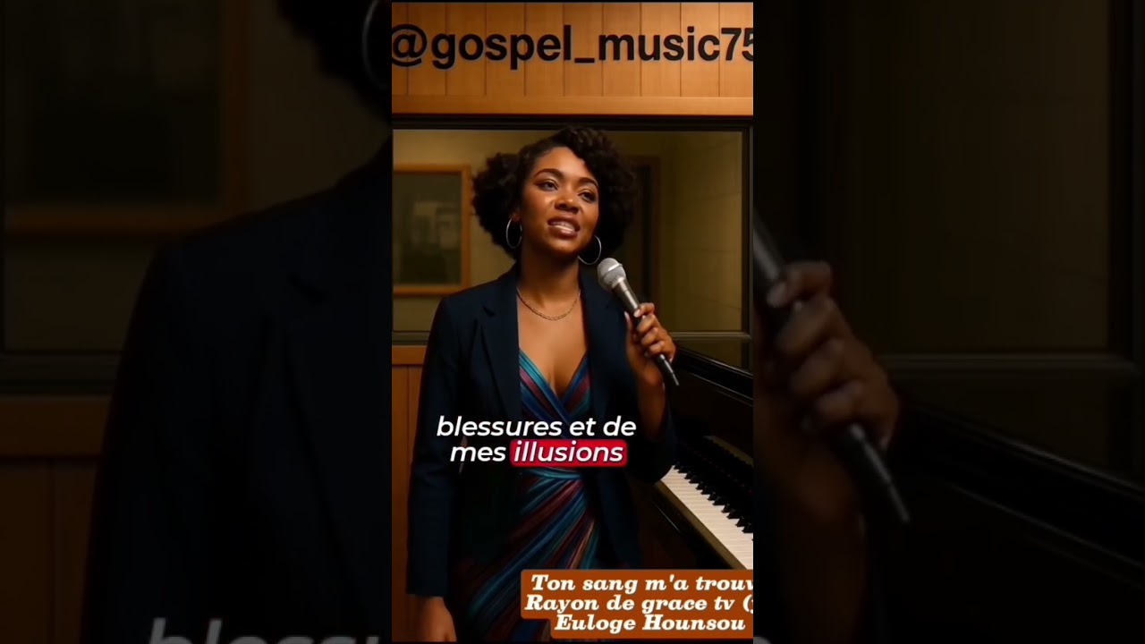 musique chr&eacute;tienne 🎤✝️ rayon de gr&acirc;ce tv titre ton sang m'a trouv&eacute;