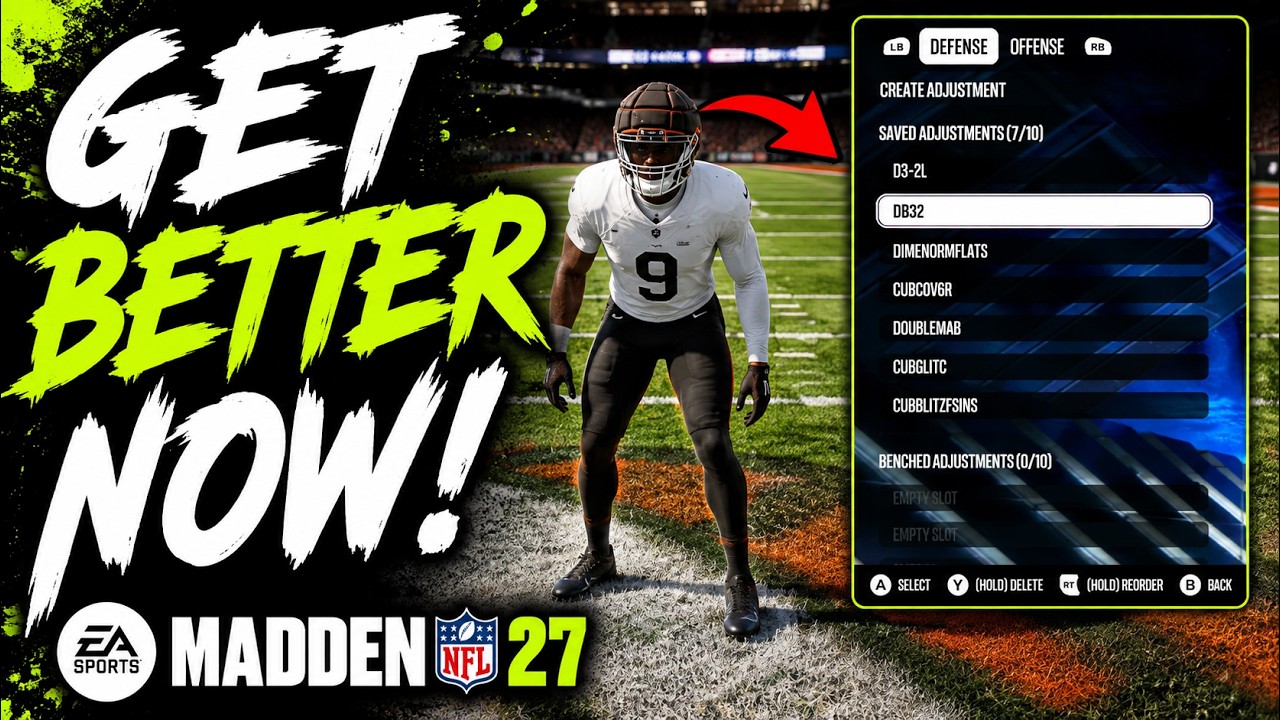 Как играть в 1000 раз ЛУЧШЕ в защите в Madden 27!