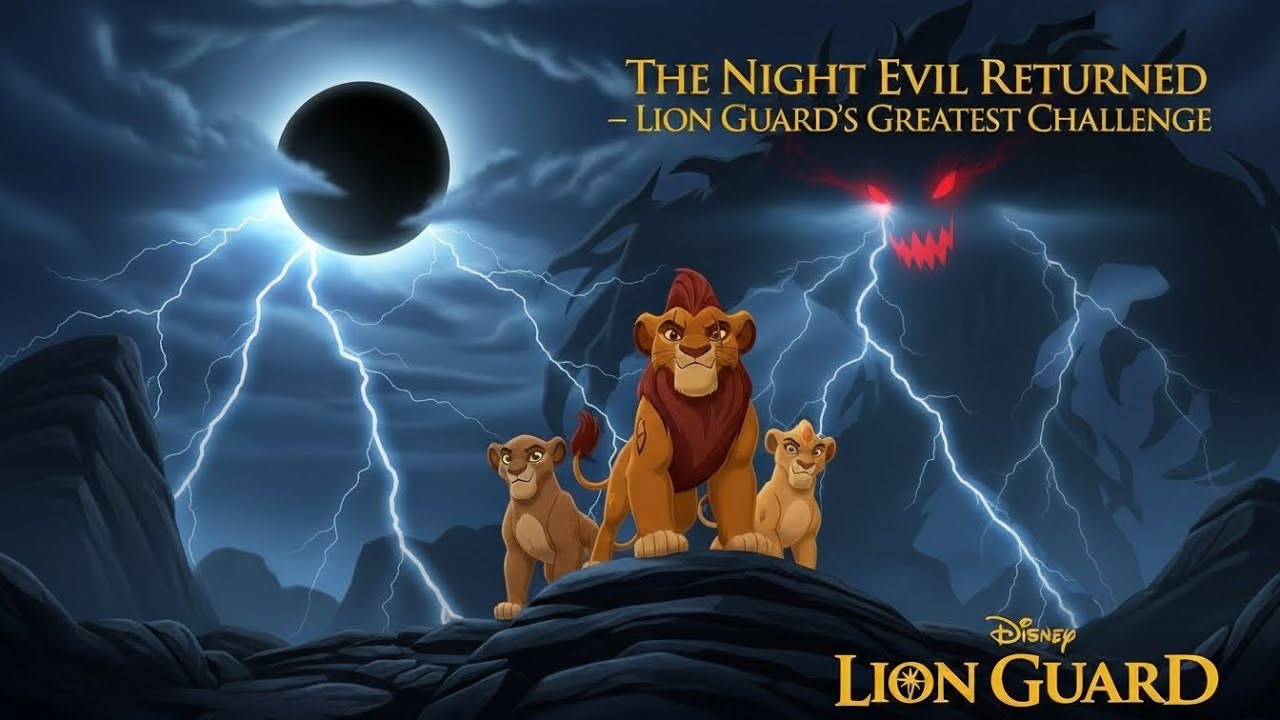 The Night Evil Returned 🌑⚔️ Lion Guard&rsquo;s Greatest Challenge
