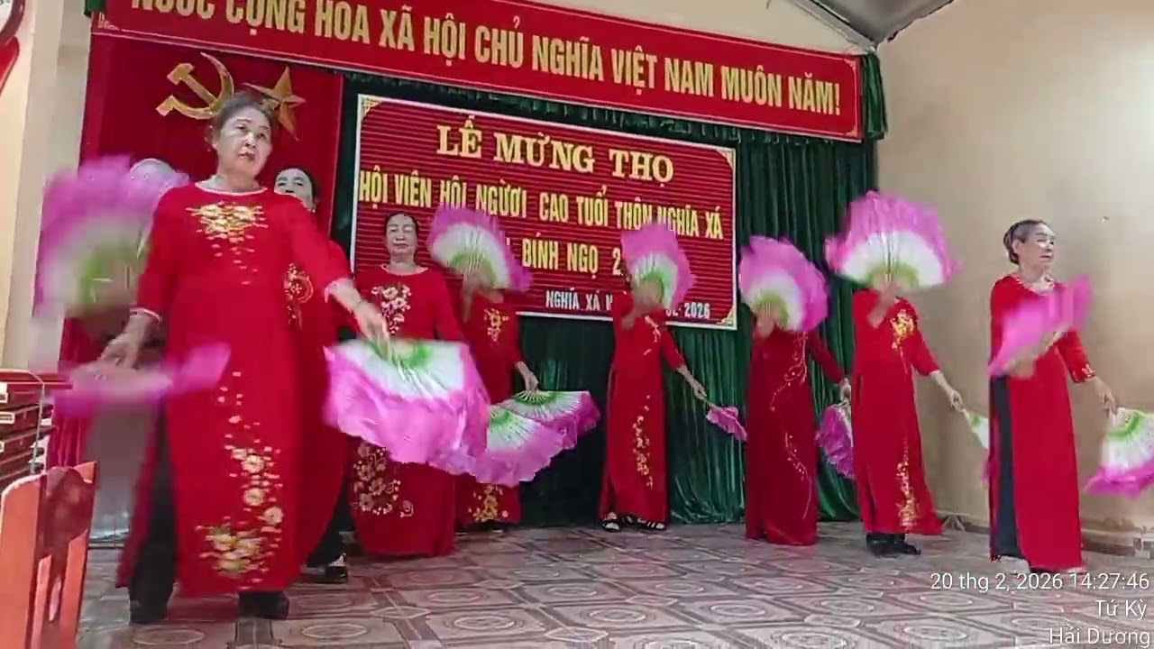 Lễ mừng thọ thôn Nghĩa xã xã Đại Sơn 2026