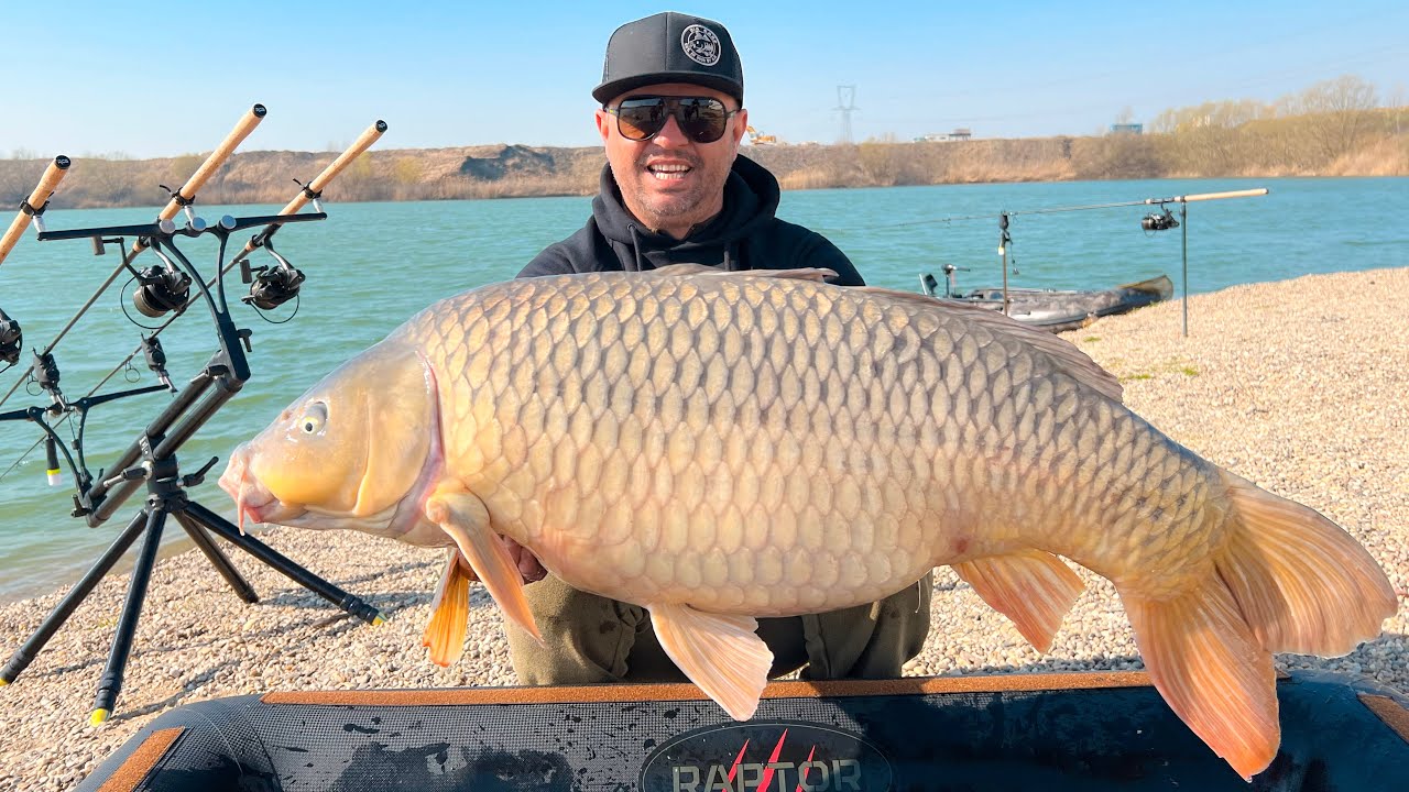 BIG CARP ROMANIA LA MONSTER CARP LAKE - NEW PB 28+ KG